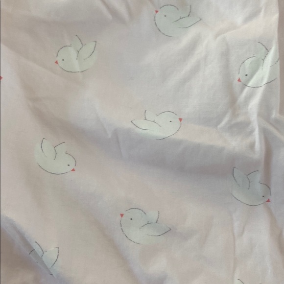 Pink Jacadi Baby Outfit with bird Print- 12 months - Picture 4 of 7